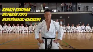 KARATE SEMINAR in GEBERSHEIM/GERMANY - TEAM KI - SV Gebersheim