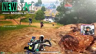 OMG I am alone  vs Squad 🔥🔥 | NEW STATE MOBILE