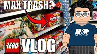 MAX FAKE LEGO AT WALMART & SPORTS! | MandRproductions LEGO Vlog!