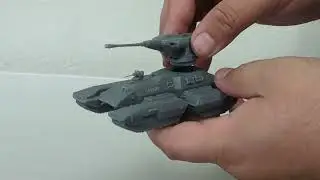 3Dtea Halo Ground Command M808C Scorpion Tank