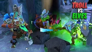 САМАЯ БОЛЬШАЯ БАЗА В МИРЕ — Troll VS Elves 3 [СТРОГО 18+] Дота 2 2022 года ТРОЛЛИ И ЭЛЬФЫ