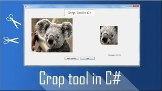 Crop an Image: Code in C# Programming | How to make a Crop tool in a Photo Editor.
