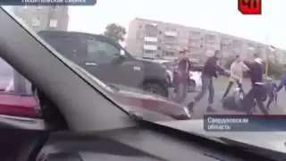 Драки на дорогах в Свердловске / Дорожная ярость