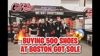 500 PAIRS OF SHOES IN 1 DAY? (Sneaker Shopping @ Boston Got Sole 2023)