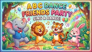 Join the ABC Dance Party – 3D Kids Animation”