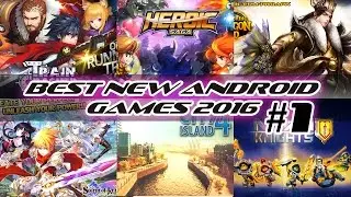 Top 10 Best HD Android Games 2016 (HIGH GRAPHIC)