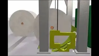 ROLL LIFTELEVATOR SIMULATION by SAGE AUTOMATION