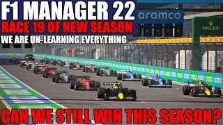 F1 MANAGER 22 - RACE 19-  WE HAVE LOST THE PLOT!