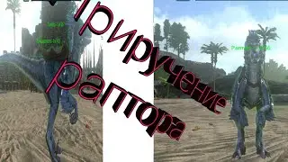 От нуба до про #3/ приручил раптора. Арк мобайл