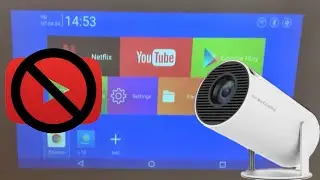 Why does the video on the MagCube projector not turn on? How do I watch movies on the projector?