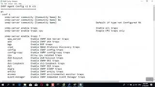 19- SNMP v1 & v2c Agent Config 2