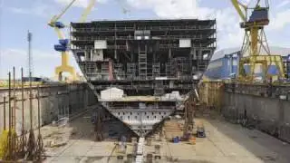 royal caribbean oasis of the seas construction