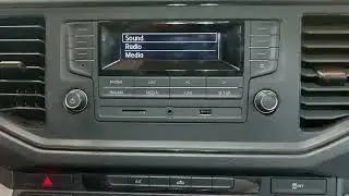 VW Crafter change menu language