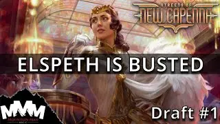 Streets of New Capenna Draft #1 - ELSPETH IS SO GOOD - Early Access Event MTG SNC | MTG Arena Draft