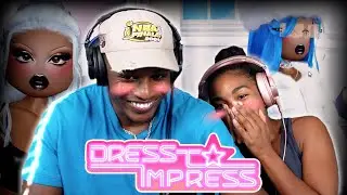 WE PLAY ROBLOX DRESS TO IMPRESS FOR THE FIRST TIME!