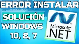 Error installing .Net Framework - Solution ERROR installing .NET FRAMEWORK Windows (10/7/8)