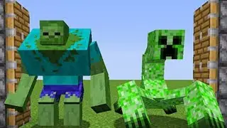 Mutant Zombie + Mutant Creeper = ??? / minecraft