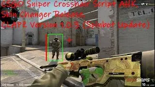 Sniper Crosshair Script AHK, Free Skin Changer, CLAPZ Version 1.0.3 Spinbot update!