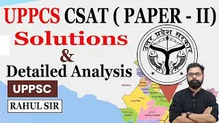 UPPCS CSAT PAPER - 2 2022 | UPPCS CSAT Previous Year Solved Question Papers & Details Analysis