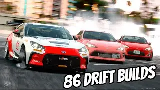 Gran Turismo 7 86 Drift Builds for 1.31 Physics