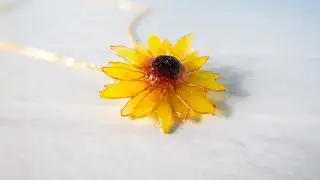 How-To: Resin Dipped Wire Flowers