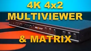 4k Quad Multiviewer with Seamless Matrix Switching | BG-UHD-MVS42MA