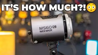 This TINY RGB Video Light is PERFECT for Creators! Neewer MS60C!