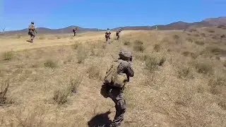 Marines Conduct Fire and Movement - AECE 2019