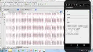 27 - Android SQLite Tutorial, Finally Running the app - Android Studio