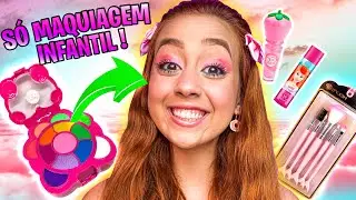 I TESTED CHILDREN'S MAKEUP! | I WAS SURPRISED!