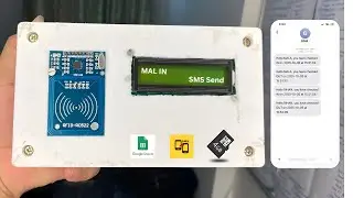 Attendance System With SMS Alert | RC522 RFID