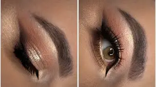 Cel mai simplu  tus realizat din fard  pas cu pas (make-up tutorial )
