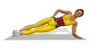 Seitliche Bauchmuskeln trainieren: Side Plank