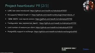 NebulaGraph community meeting [2022-01-26] (3.0 preview, dgraph and PostgreSQL import)