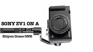 Sony ZV-1 4K video on a gimbal = ROCK STEADY FOOTAGE!!