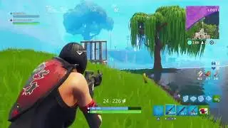 I helped a 9 Year old kid get his first win Fortnite Battle Royale