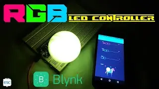 How to control RGB LED with smartphone IOT