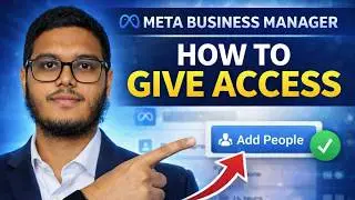 How to Give Admin Access in Facebook Business Manager! 2026