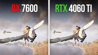 RTX 4060 Ti vs. RX 7600 | Comparison in 11 Games (1080p)