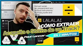 Como Extraer la Vocal o Stems de una canción?😱¡Tutorial fácil y Rápido! ☄️  2024