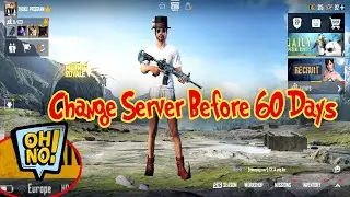 How To Change Server In PUBG MOBILE Before 60 Days |New Update|