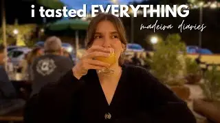 trying local food and drinks | madeira diaries ep.2