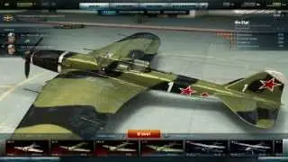World of Warplanes реплей  Штурмовик Ил 2(д)  СССР