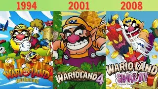 Evolution of Wario Land Games (1994-2008)