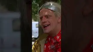 Back To The Future Iconic DeLorean Scene | 