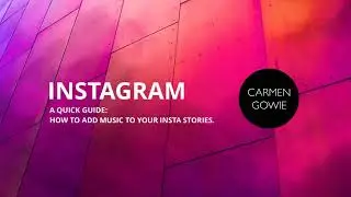 How to add Music Overlay in Instagram Stories - Quick Tutorial - Under 3 mins 🎶