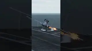 When a f-15 really needs to land on an aircraft carrier in DCS. 