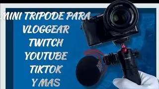 Tripode Ulanzi Mini Vlogging, Twicht, youtube, instagram, tiktok