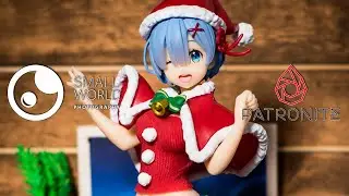 RE:ZERO - REM WINTER VERSION PVC STATUE (TAITO) - Unboxing