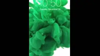 iPhone 6S Live Photos LockScreen (Ink Drop 2)